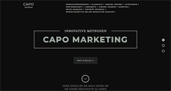 Desktop Screenshot of capo-marketing.com
