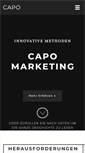 Mobile Screenshot of capo-marketing.com